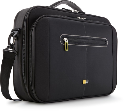 Geanta laptop 16' Case Logic, compartiment frontal de volum mare, buzunar frontal, nylon, black 'PNC216'