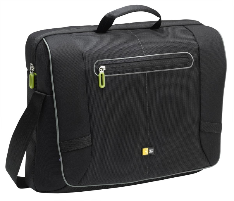 Geanta laptop Messenger 17'', black/green 'PNM217K'