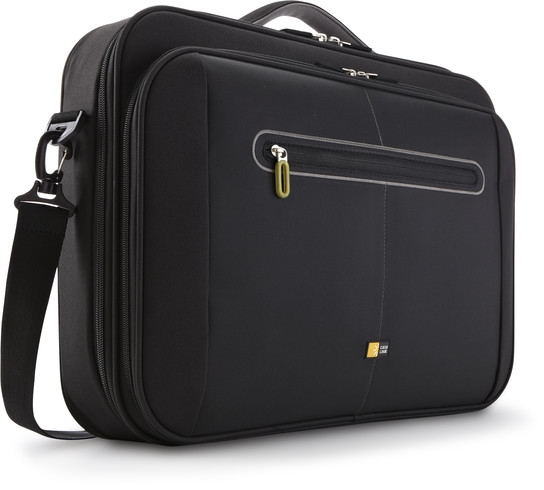 Geanta laptop nylon 18' Case Logic, Slim, black/green, 'PNC218'