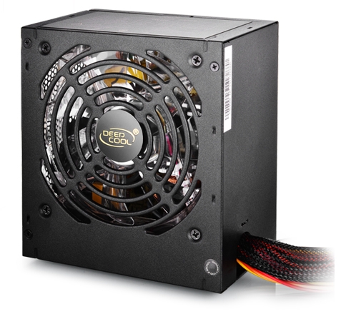 SURSA DEEPCOOL, 500W (real), fan 120mm blue LED , 80% eficienta, 1x PCI-E (6+2), 5x S-ATA 'DN500'