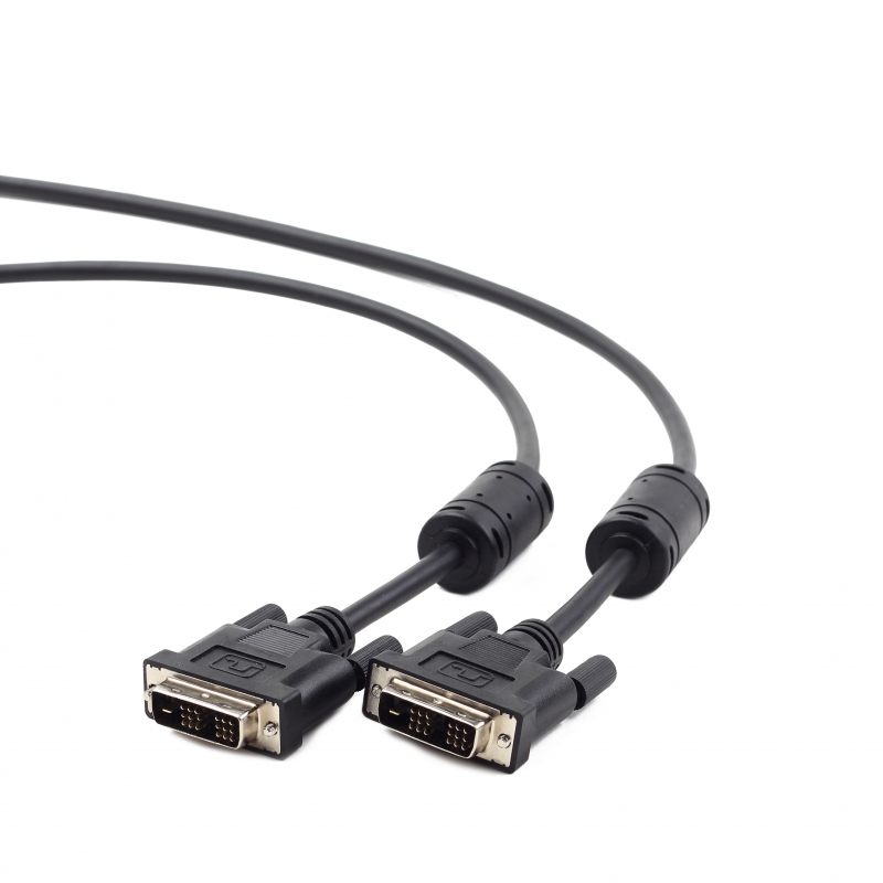 CABLU DATE MONITOR DVI-DVI dual link, 1.8M, black (CC-DVI2-BK-6)