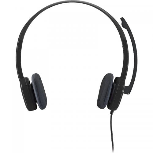 Casti Logitech Stereo H151, cu microfon si fir, 981-000589