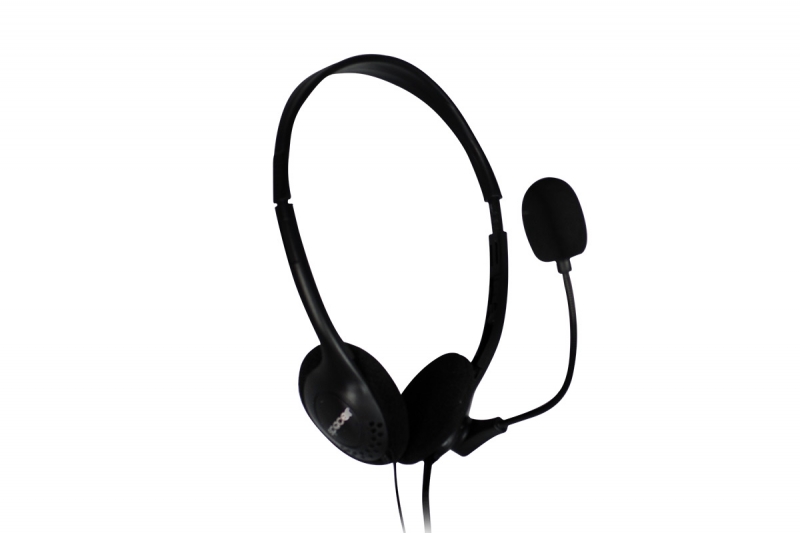 Casti cu microfon SPACER SPK-223, black