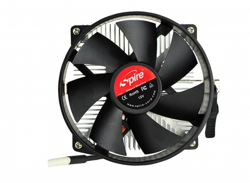 COOLER SPIRE CPU, AMD, soc. AM2/754/939/940,  fan 92mm, 95W (SP805S3-PWM)