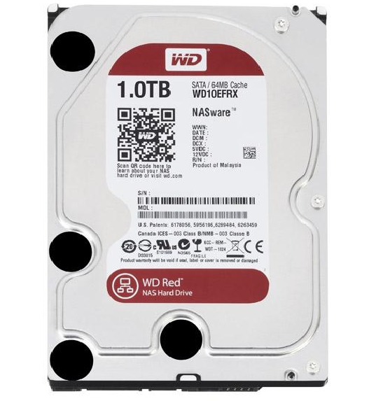 HDD 1TB RED  64MB S-ATA3  1EFRX  WD (WD10EFRX )