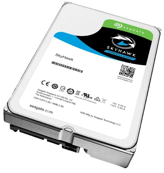 HDD  2TB 5900 64M S-ATA3 'SkyHawk' SEAGATE (ST2000VX008)