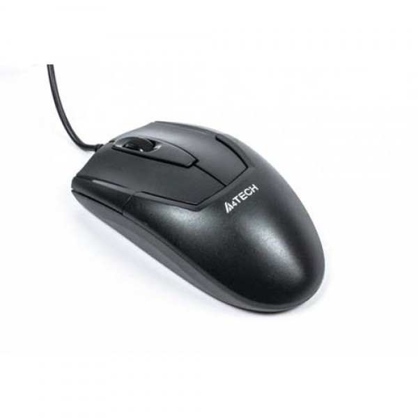 MOUSE A4TECH   V-track Padless, USB.   Black (N-301)