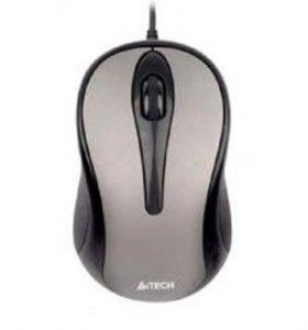 Mouse USB A4TECH V-Track Padless, Black (N-350-1), wired cu 3 butoane (buton Getsure cu 8 functii) si 1 rotita scroll, rezolutie 1000-2000dpi si cablu de 60cm