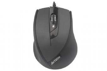 Mouse Optic USB A4TECH V-Track (N-600X-1), Black, wired cu 3 butoane si 1 rotita scroll, rezolutie 1000-2000dpi