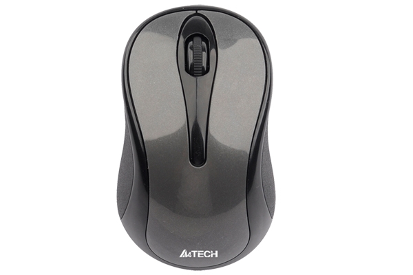 Mouse Wireless Optic A4TECH (G7-360N-1), Grey, wireless cu 3 butoane si 1 rotita scroll, rezolutie ajustabila 1000-2000dpi