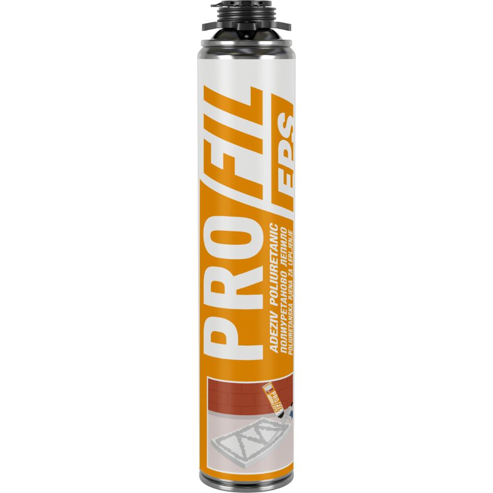 Adeziv poliuretanic Profil EPS, aplicare cu pistol, 750 ml