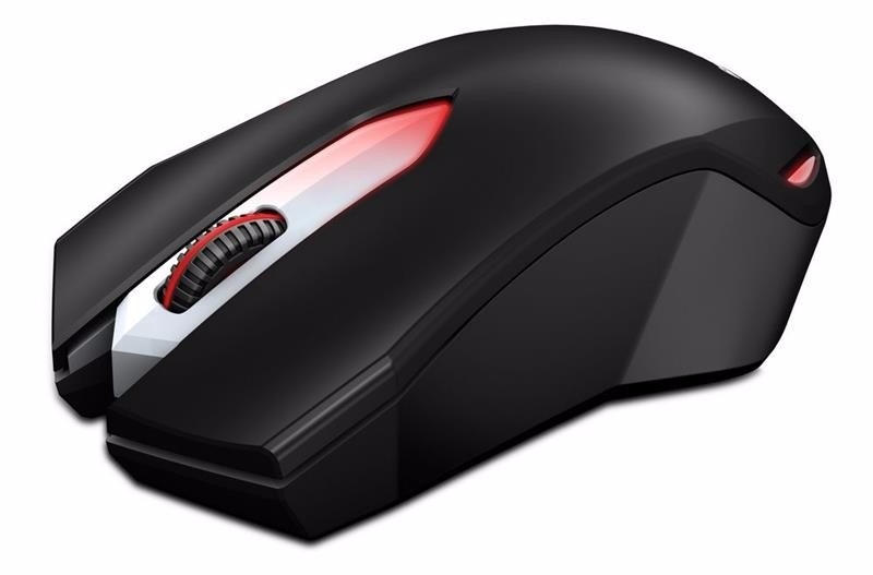 MOUSE GENIUS. 'X-G200', iluminare red LED, Black, Gaming, 3 butoane, 1000 DPI, USB (31040034100)