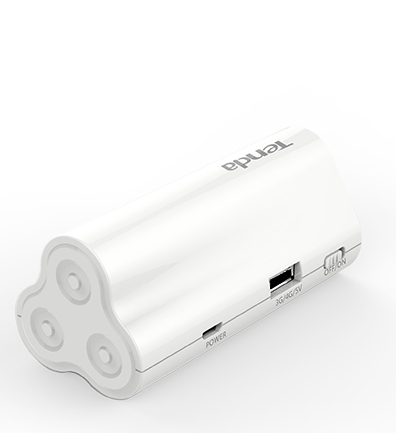 Router wireless 3G/4G 300Mbps, portabil, power bank 2600mAh, TENDA (4G300)