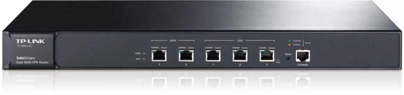 Router 10/100/1000 2x WAN, 2x LAN, 1x LAN/DMZ, VPN TP-LINK TL-ER6120