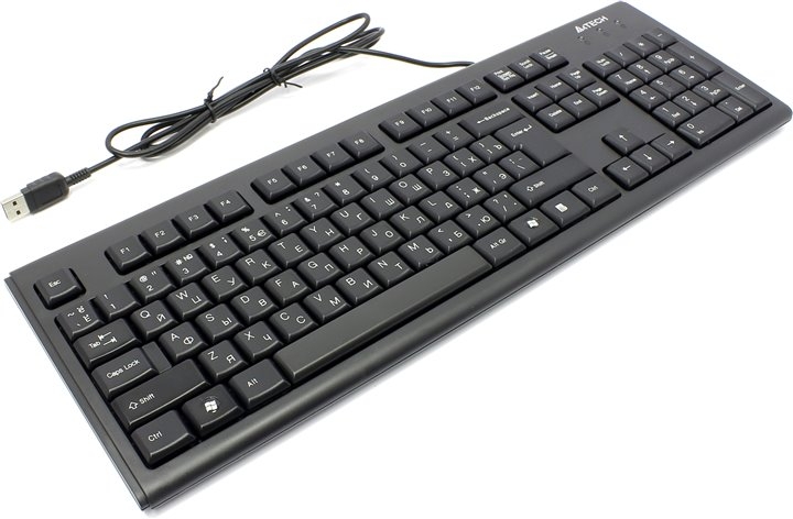 Tastatura A4TECH, interfata USB, model KR-83-USB, Negru