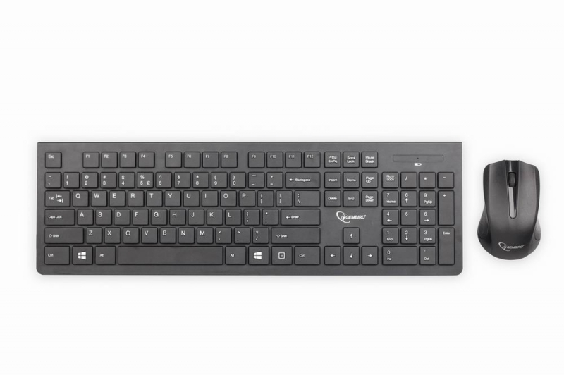 Kit tastatura+mouse Wireless GEMBIRD, US layout, black (KBS-WCH-01)