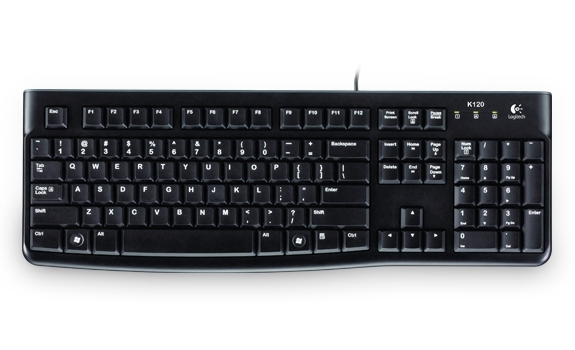 Tastatura USB Logitech K120, Black (920-002509)