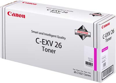 Toner Original pentru Canon Magenta C-EXV26, compatibil IRC1021, 6000pag (CF1658B006AA)