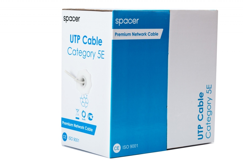 Cablu UTP SPACER, cat 5E, Cupru-Aluminu, rola 305m (RCAT5ECCA)
