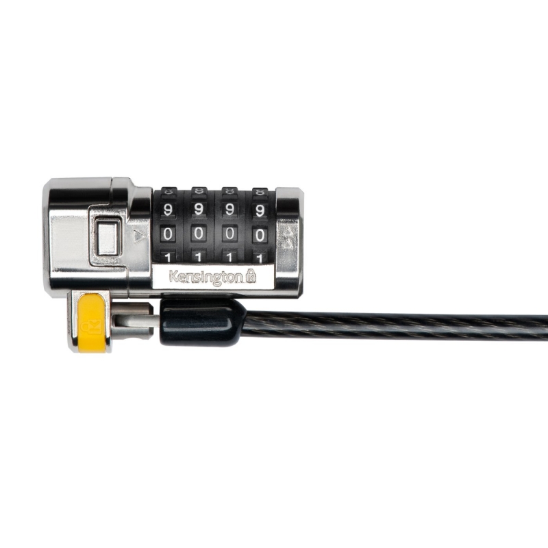Cablu securitate Kensington ClickSafe, cifru cu patru discuri, otel, 1.83 m lungime (K64697EU)