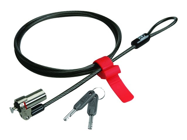 Cablu antifurt notebook ultrabook Kensington MicroSaver Keyed Lock, 1.50m lungime, doua chei (K66533WW)
