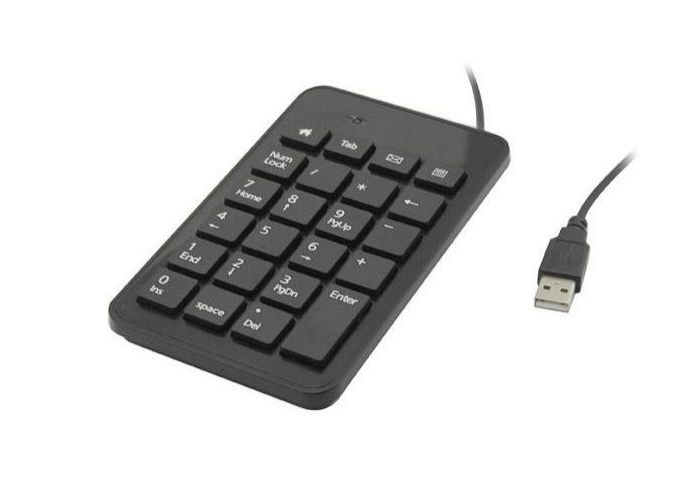 NumPad USB, black, GEMBIRD (KPD-01)