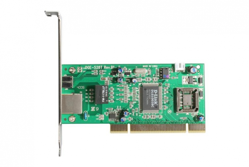 Placa retea PCI, Gigabit, D-LINK (DGE-528T)