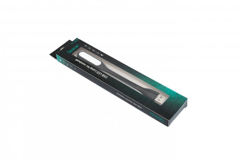 Lampa LED flexibila pt. notebook, USB, Spacer (SPL-LED-BK)