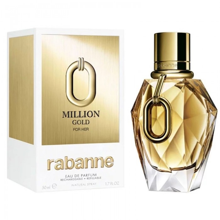 Paco Rabanne Million Gold, Apa de Parfum, Femei (Gramaj: 50 ml)