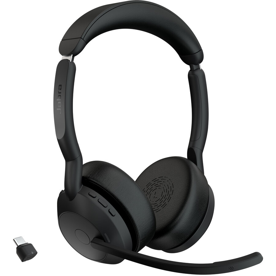 Casti Evolve2 55 Link380 C 390C UC Stereo Negru