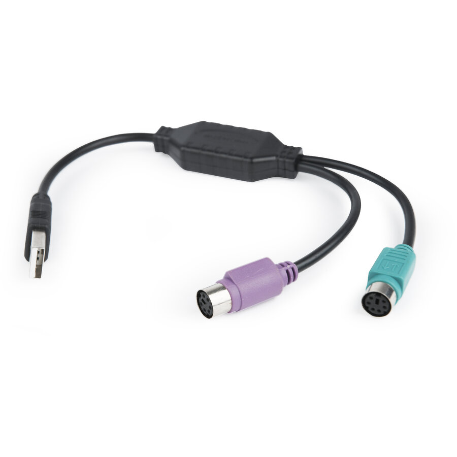 USB la PS2 50 cm,  Alb