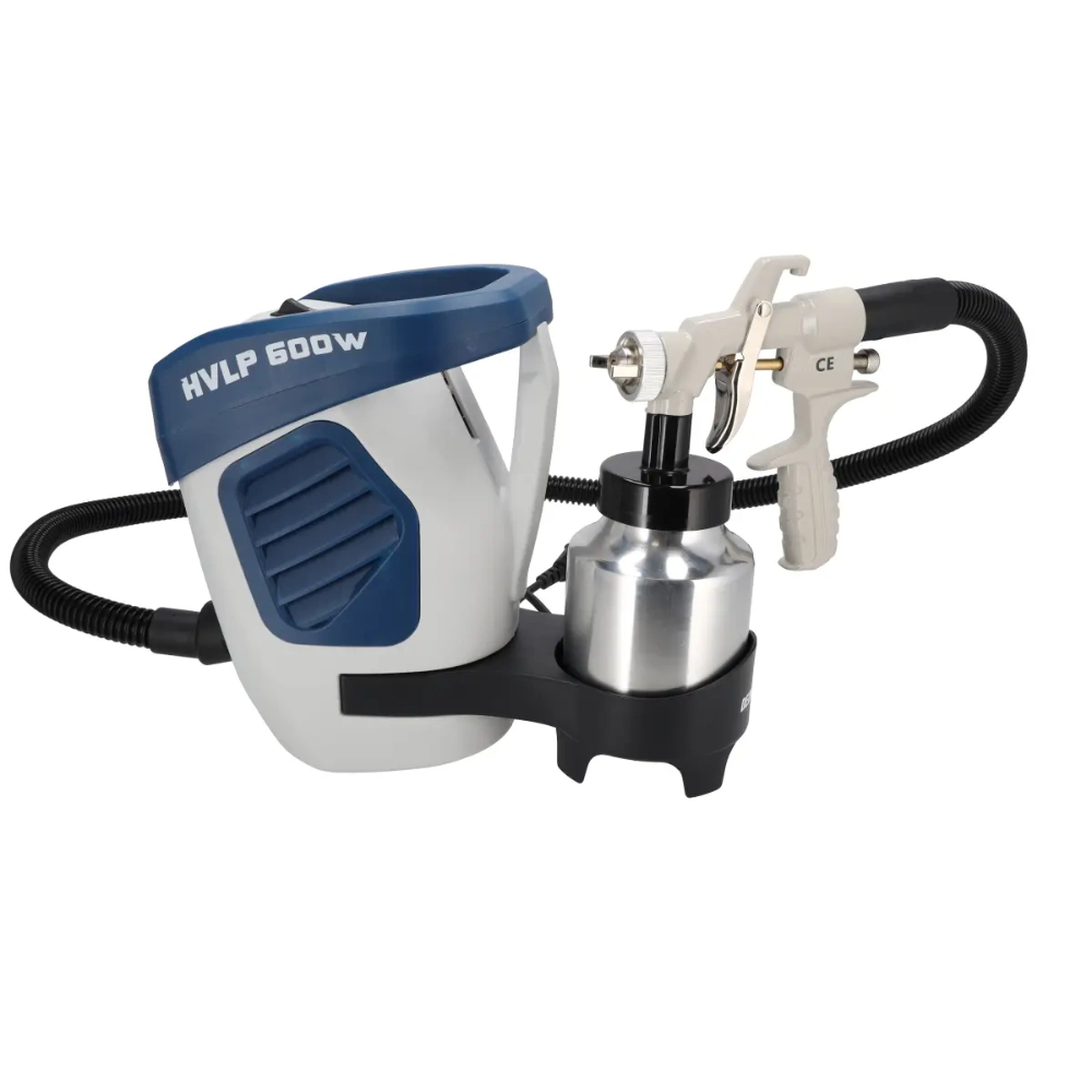 Aparat de vopsit prin pulverizare Dedra DED7413, 600 W, 550-650ml/min, rezervor 1 l, 3.3 kg