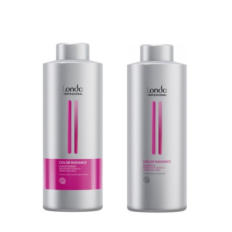 Set pentru par vopsit Londa Professional Color Radiance cu 1000 ml Sampon + 1000 ml Balsam (Concentratie: Set)