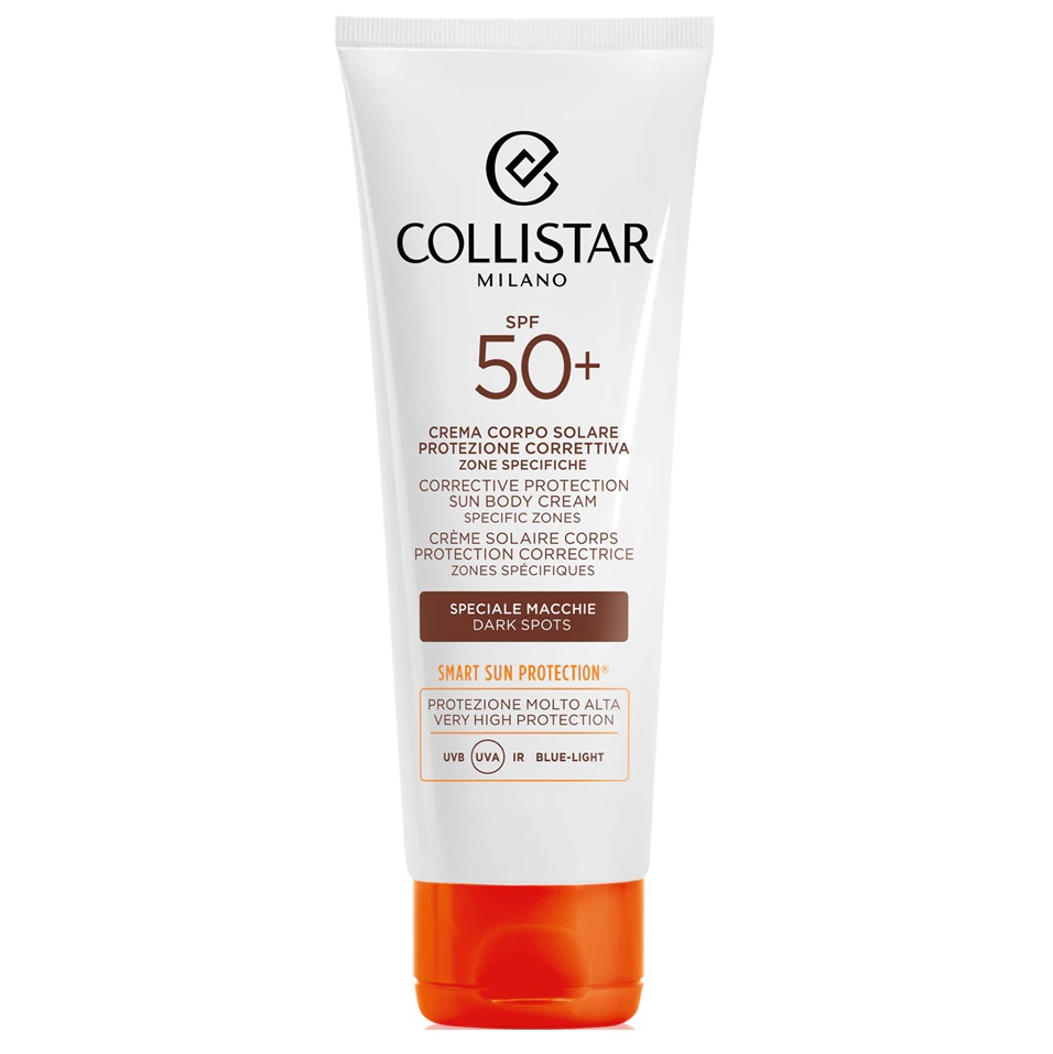 Crema de corp cu protectie solara impotriva petelor pigmentare cu SPF50+ Collistar, 100 ml