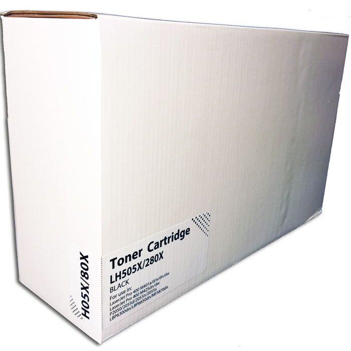 Toner Compatibil Black, CE505X/CRG719H-WB,  pentru HP P2055, Canon 6300/6310/6650/6670/6680/MF5840/5880/5940/5980, (CF280X), 6.5K, CE505X/CRG719H-WB