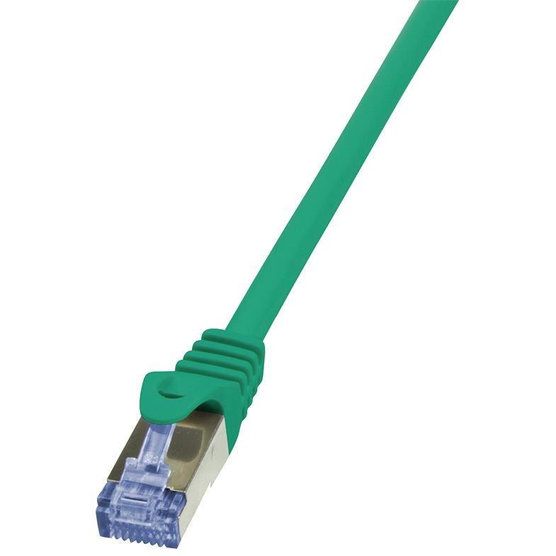 Patchcord CQ3025S Cat 6a 0.5m Verde