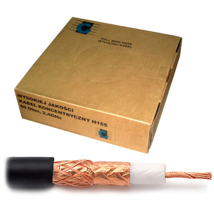 CABLU COAXIAL H155 50OHM 100M
