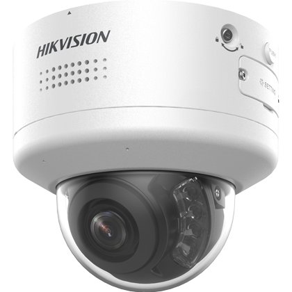 Camera IP PTRZ AcuSense Hikvision DS-2CD2746G2H-IPTRZS2U-SL, 4MP, lentila VF 2.8-12mm, IR 40m DarkFighter, microfon dual, PoE, IP66