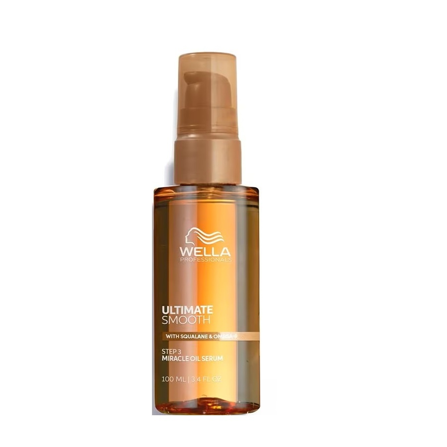 Ulei hidratant pentru par uscat si lipsit de stralucire cu Squalane & Omega 9 Ultimate Smooth Wella Professionals (Gramaj: 100 ml)