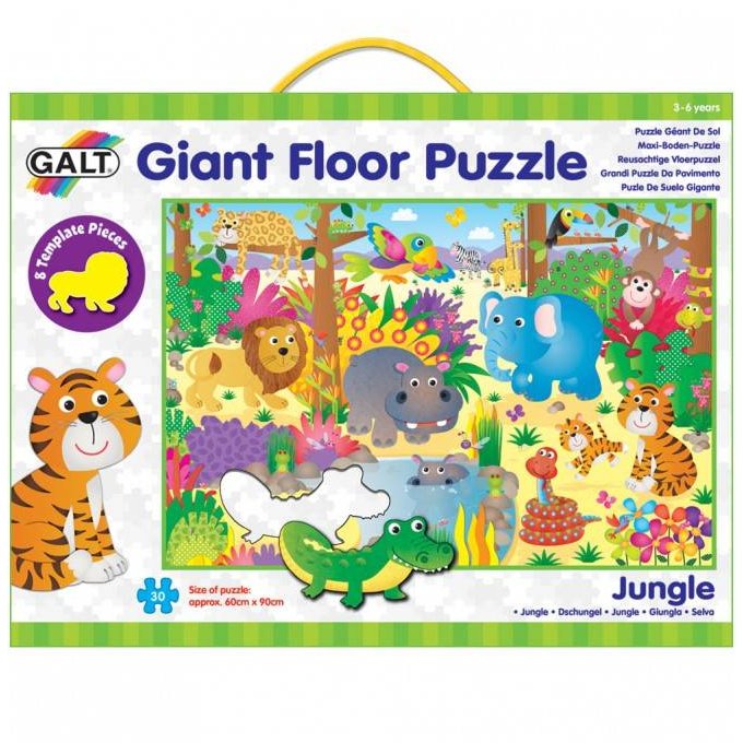 Giant Floor Puzzle: Jungla (30 piese)