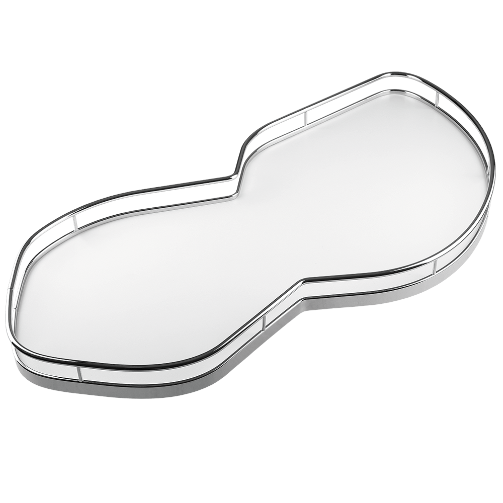 Set cosuri LeMans 2 cu amortizare Arena Clasic, crom, deschidere stanga, 450 mm