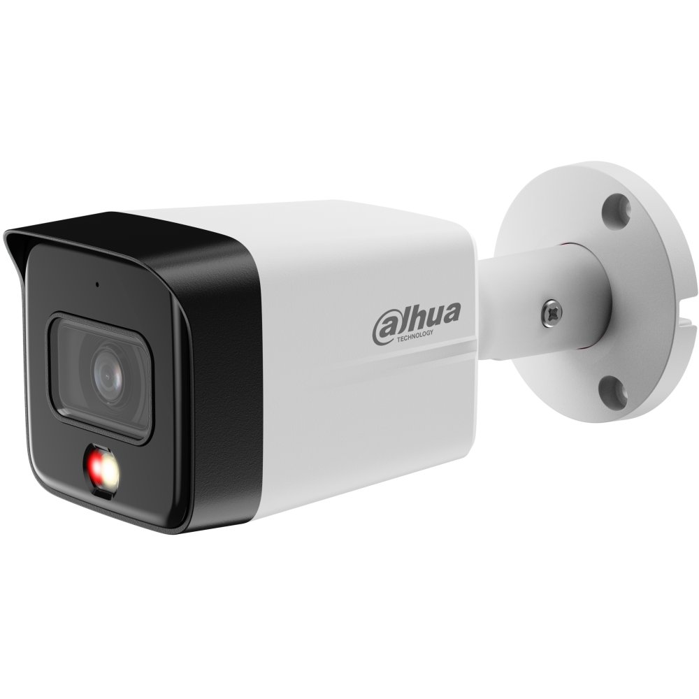 Camera IP Dahua IPC-HFW1639TC-A-IL-0280B-S6, 6MP, lentila 2.8mm, Smart Dual Light 30m, microfon, PoE, IP67