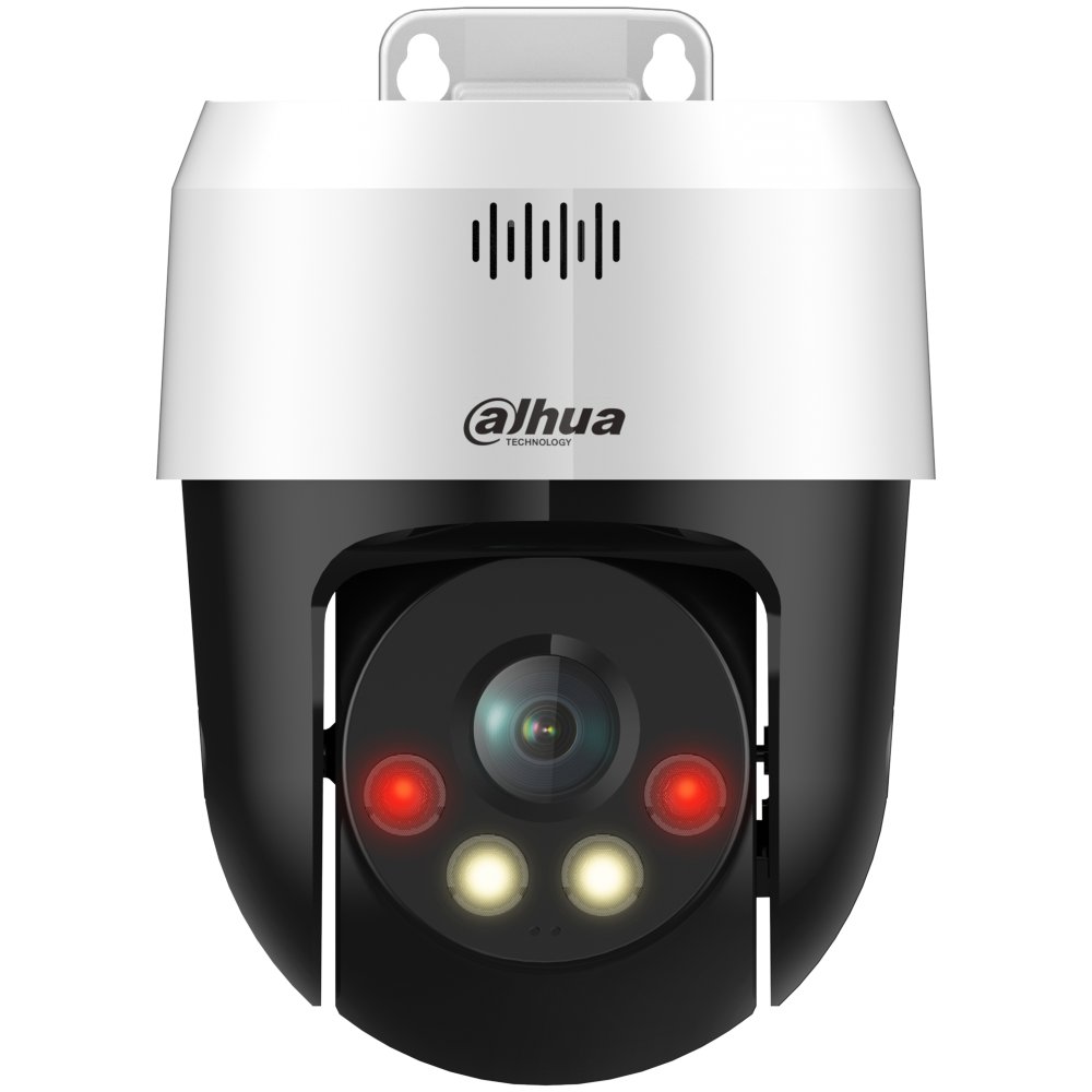 Camera IP PT Eco Series Dahua SD2A500NB-GNY-A-PV, 5MP, lentila 4mm, Smart Dual Light 30m, microfon, difuzor, alarma, PoE, IP66