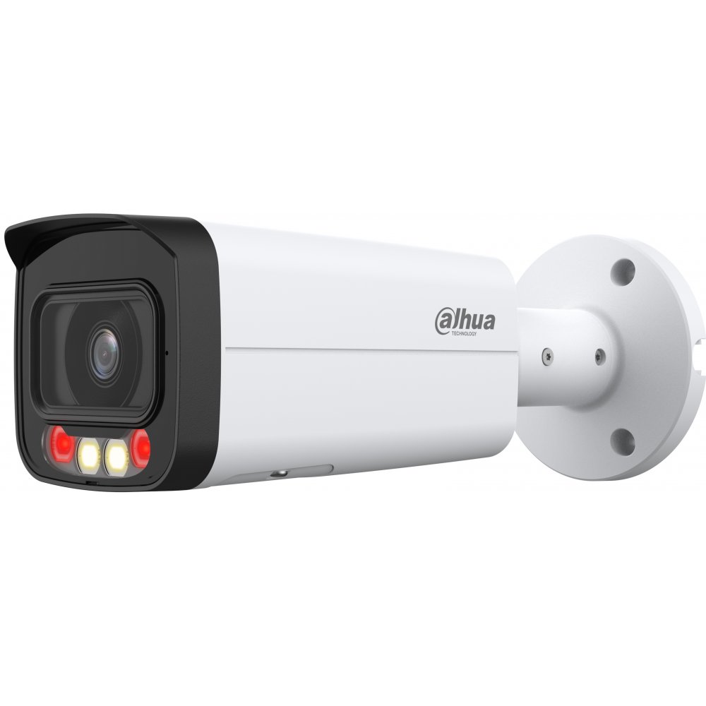 Camera IP Dahua IPC-HFW2849T-AS-IL-0360B, 8MP, lentila 3.6 mm, IR 60 m / Smart Dual Light 50m, microfon, PoE, IP67