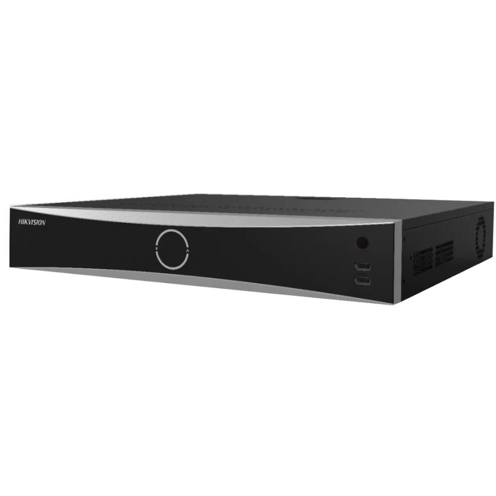 NVR 16 canale AcuSense HIKVISION DS-7716NXI-K4, 12MP, 160 Mbps, 4 x SATA, fara PoE