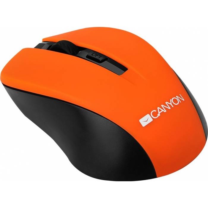Mouse CNE-CMSW1O, optic, USB, 800-1000-1200dpi, portocaliu