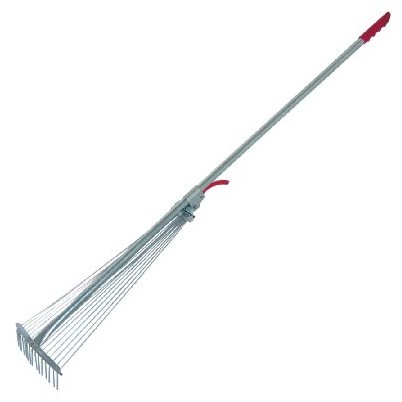 GREBLA METALICA CU MANER SI REGLAJ LATIME / 15 DINTI