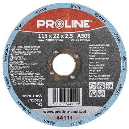DISC POLIZARE DEPRESAT 115X6.0MM / A24R