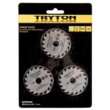 ACCESORIU TPW500K - DISC LEMN, 3P.