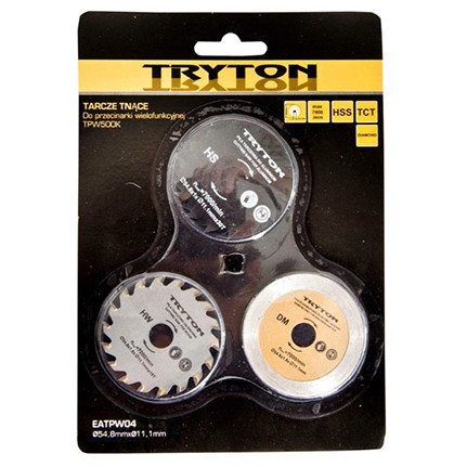 ACCESORIU TPW500K - DISC METAL/LEMN/DIAMANTAT, 3P.
